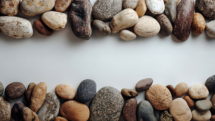 JPG 모양 편집이미지 컬러 백그라운드 패턴 재료 자연 프레임 다양 돌_바위 돌 흰색 원형 크기 질감 정리 개성 평면 편집실사 AI포토 AI콘텐츠 도형 다수 무늬 CG 생태계 파일형식