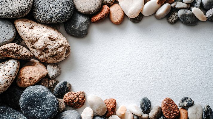 JPG 편집이미지 디자인 컬러 자연 설계 바닥 프레임 공간 돌_바위 조약돌 돌 원형 크기 배열 질감 자연물 비어있는 편집실사 AI포토 AI콘텐츠 도형 컨셉 CG 생태계 파일형식