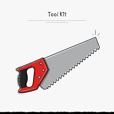 손 일러스트 가정 기술 안전 목재 장비 도구 공구 작업 수리 자르기 만들기 톱 소음 DIY 국내일러스트 AI파일 나무 재료 모션 취미 신체부위 소리 파일형식 벡터