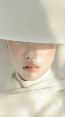 JPG 편집이미지 감정 얼굴 그림자 미소 사람 근접촬영 앞모습 빛 흰색 표현 분위기 의료성형뷰티 강조 차분 편집실사 AI인물포토 AI콘텐츠 뷰포인트 컬러 컨셉 표정 신체부위 CG 파일형식 AI포토