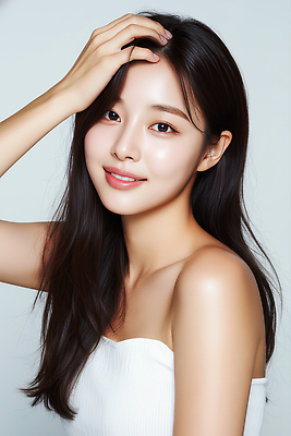 JPG 모델 편집이미지 백그라운드 표정 밝음 미소 웃음 뷰티 머리카락 머리 피부 의료성형뷰티 편집실사 AI인물포토 AI콘텐츠 신체부위 CG 파일형식 AI포토