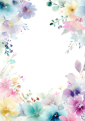 JPG 모양 식물 디자인 계절 꽃 예술 컬러 백그라운드 잎 일러스트 자연 생명 수채화 장식 크기 그림 화사함 뷰티풀 색채 생동감 국내일러스트 AI일러스트 AI콘텐츠 컨셉 생태계 파일형식