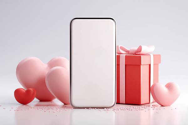 JPG 편집이미지 디자인 기념일 백그라운드 새로움 선물 사랑 이벤트 일상 장식 스마트폰 상자 우정 하트 주기 목업 이미지편집 AI컴퓨터그래픽 AI콘텐츠 모양 감정 컨셉 모션 라이프 친구 핸드폰 스마트기기 파일형식