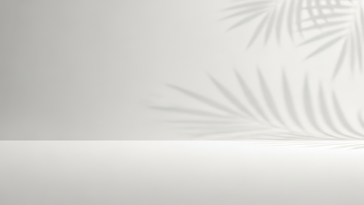 JPG 식물 편집이미지 디자인 벽 백그라운드 나뭇잎 바닥 그림자 인테리어 사각형 공간 흰색 심플 장면 미니멀 이미지편집 AI컴퓨터그래픽 AI콘텐츠 클라우드댄서 도형 컬러 잎 파일형식 트렌드컬러 2026트렌드