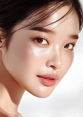 JPG 모델 편집이미지 얼굴 백그라운드 미소 빛 햇빛 화장 뷰티 카메라 촬영 피부 흐림 뷰티풀 의료성형뷰티 편집실사 AI인물포토 AI콘텐츠 날씨 표정 신체부위 전자제품 태양 CG 파일형식 AI포토