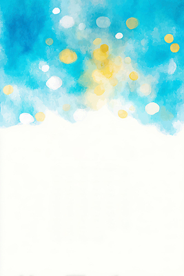 JPG 모양 디자인 예술 컬러 백그라운드 일러스트 추상 파란색 노란색 물감 흰색 점 감각 준비 조화 국내일러스트 AI일러스트 AI콘텐츠 무늬 미술도구 파일형식