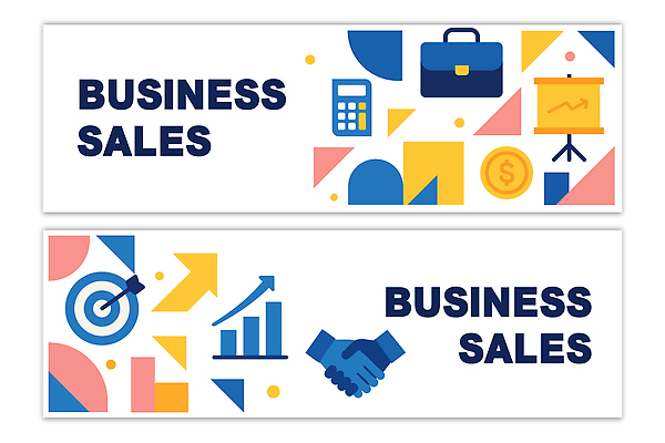 템플릿 디자인 배너 배너템플릿 컬러 비즈니스 성공 그래프 그래픽 판매 손잡기 거래 계산기 성장 목표 매출 배너세트 AI파일 컨셉 모션 문구용품 경제 세트 장비 파일형식 벡터