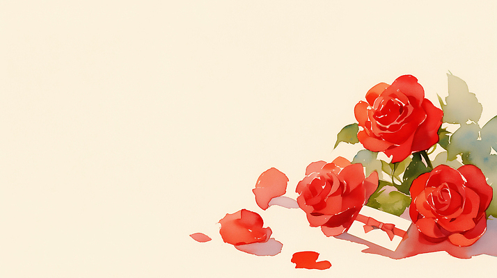 JPG 식물 디자인 꽃잎 꽃 화초 여유 컬러 꽃다발 백그라운드 일러스트 자연 수채화 미술 장식 장미 원근감 오브젝트 심플 조화 뷰티풀 테마 국내일러스트 AI일러스트 AI콘텐츠 감정 뷰포인트 문화예술 생태계 파일형식