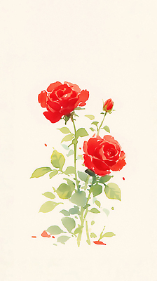 JPG 식물 꽃잎 꽃 화초 컬러 백그라운드 잎 일러스트 자연 생명 수채화 선물 장미 새싹 정원 축하 원예 식물원 화사함 뷰티풀 국내일러스트 AI일러스트 AI콘텐츠 컨셉 취미 생태계 파일형식