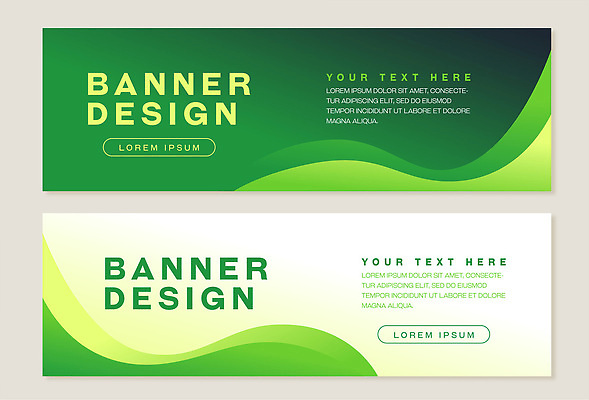 모양 도형 템플릿 디자인 배너 배너템플릿 컬러 텍스트 그래픽 초록색 공간 흰색 모던 단순화된 웹디자인 AI파일 파일형식 벡터