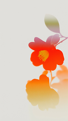 JPG 모양 식물 계절 꽃 화초 컬러 일러스트 자연 탁자 아침 주택 그림자 장식 빨간색 정원 동백 뷰티풀 싱그러움 국내일러스트 AI일러스트 AI콘텐츠 주간 가구 건물 생태계 파일형식