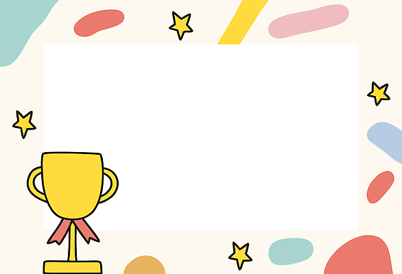 자연요소 감정 컨셉 사람 이벤트 상_우승 파일형식 벡터 트로피 백그라운드 컬러 도형 별 축하 디자인 장면 군중 즐거움 창의성 대회 결과 목표 상징 예술 어린이 파티 AI파일 일러스트 국내일러스트 프레임