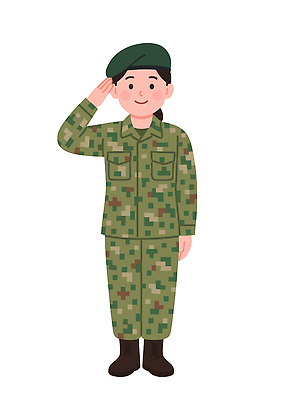 옷 남자 나라 어린이 일러스트 표정 소년 군인 그룹 의식 연습 군복 육군 경례 군모 규율 사병 국내일러스트 AI파일 직업 유니폼 군대 사람 인사 군용 국군 파일형식 벡터
