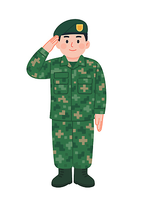 모양 캐릭터 옷 남자 백그라운드 일러스트 모션 군대 초록색 군인 표현 군복 육군 경례 단순화된 살벌 전투복 스타일 국내일러스트 AI파일 직업 컬러 유니폼 사람 인사 국군 파일형식 벡터
