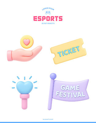 PSD 편집이미지 손 디자인 컬러 모션 3D 동전 축제 게임 하트 깃발 티켓 대회 참여 e스포츠 편집3D 모양 스포츠 돈 놀이 신체부위 디지털합성 파일형식