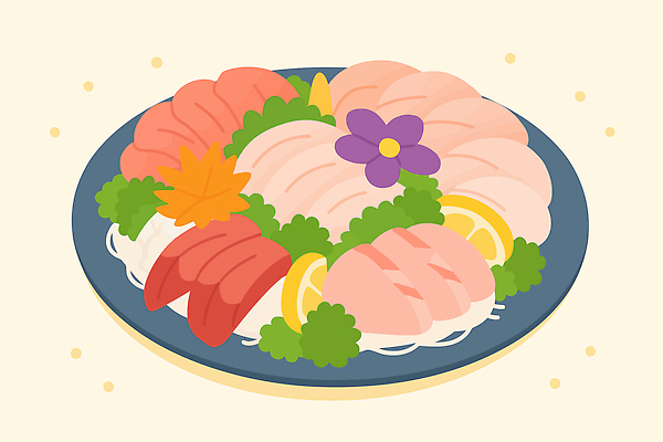모양 접시 꽃 음식 컬러 겨울 채소 일러스트 재료 어류 요리 해변 장식 식사 초밥 회 신선 맛 레몬 해산물 레시피 먹거리 일본음식 국내일러스트 AI파일 식물 식기 계절 바다 컨셉 과일 수중동물 파일형식 벡터