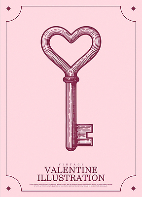 디자인 커플 기념일 상징 컬러 백그라운드 일러스트 열쇠 발렌타인데이 선물 사랑 연필 로맨틱 하트 표현 결합 그림 복고 드로잉 국내일러스트 AI파일 모양 감정 컨셉 관계 데이이벤트 학용품 미술 이벤트 필기구 파일형식 벡터