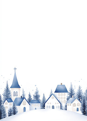 JPG 나무 기독교 여행 설경 겨울 일러스트 자연 하늘 산 주택 풍경 일상 교회 마을 대기 주민 국내일러스트 AI일러스트 AI콘텐츠 식물 계절 종교 종교건축 건물 라이프 생태계 파일형식