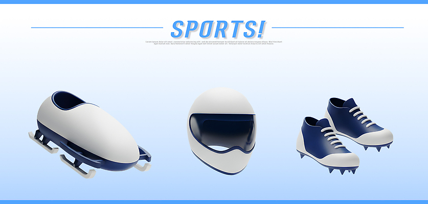 스포츠 신발 겨울스포츠 건강 3D 보호장비 파일형식 봅슬레이 장비 헬멧 운동화 연습 모션 운동 준비 경기 대회 안전 운동선수 편집이미지 편집3D PSD