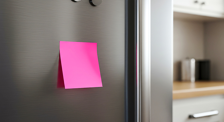 JPG 편집이미지 디자인 분홍색 가구 주방용품 일상 생활 문 주방 식사 가전제품 메모지 정리 냉장고 붙이기 편집실사 AI컴퓨터그래픽 AI콘텐츠 컬러 생활용품 모션 라이프 사무용품 CG 파일형식