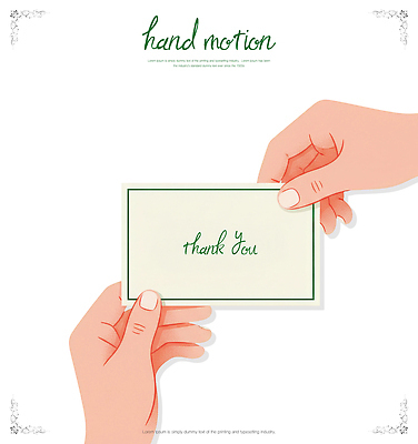 PSD 손 디자인 예술 일러스트 재료 모션 친절 대화 손짓 표현 기록 메시지 감사 장면 수공예 소통 창작 국내일러스트 감정 컨셉 말하기 신체부위 공예 파일형식