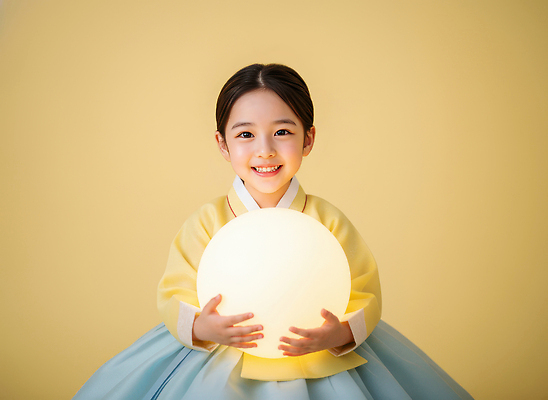 JPG 편집이미지 전통 행복 감정 문화 어린이 백그라운드 공 한국 웃음 태양 노란색 촬영 한복 오브젝트 사진관 의료성형뷰티 편집실사 AI인물포토 AI콘텐츠 자연요소 한국전통 아시아 컬러 표정 사람 전통의상 CG 파일형식 AI포토