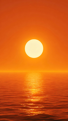 JPG 편집이미지 바다 컬러 자연 하늘 조명 풍경 태양 반사 일출 일몰 대기 시간 수면 저녁 편집실사 AI컴퓨터그래픽 AI콘텐츠 자연요소 물 노을 야간 CG 생태계 파일형식