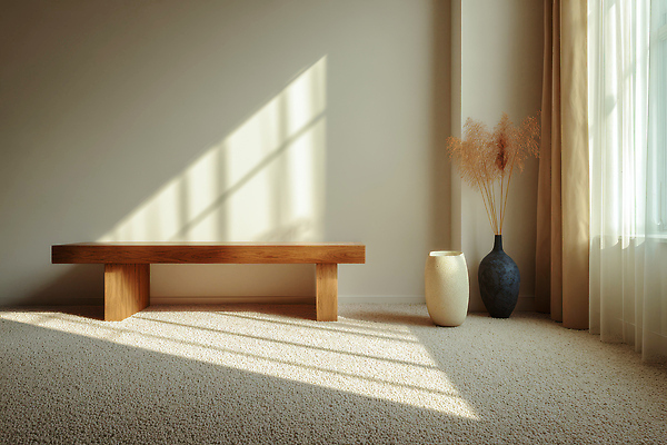 JPG 나무 편집이미지 디자인 벤치 창문 바닥 실내 그림자 장식 인테리어 햇빛 꽃병 카펫 방 오브젝트 오후 편집실사 AI포토 AI콘텐츠 식물 꽃 의자 내부 태양 CG 파일형식