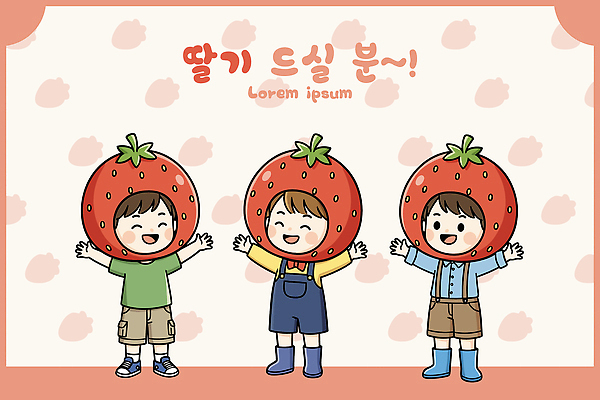 손 어린이 백그라운드 과일 일러스트 모션 놀이 딸기 회의 동화 디저트 웃음 친구 유머 즐거움 그림 테마 국내일러스트 AI파일 감정 음식 비즈니스 관계 표정 사람 신체부위 파일형식 벡터