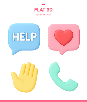 아이콘 감정 컨셉 모션 건강 관리 신체부위 상담 파일형식 정신건강 도움 사랑 손 통화 심리상담 건강관리 지원 의사소통 표현 디자인 안전 3D아이콘 PSD