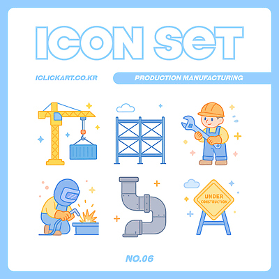 디자인 건축 산업 일러스트 안전 기계 장비 설계도 도구 공구 작업 표지판 제조 기중기 기초 작업대 작업자 국내일러스트 AI파일 건설업 알림판 중장비 파일형식 벡터