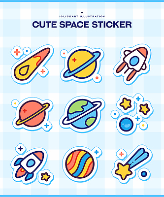 디자인 별 예술 컬러 백그라운드 스티커 일러스트 그래픽 우주 자료 공간 행성 로켓 바탕화면 원형 유성 창의성 창작 테마 국내일러스트 AI파일 자연요소 도형 파일형식 벡터