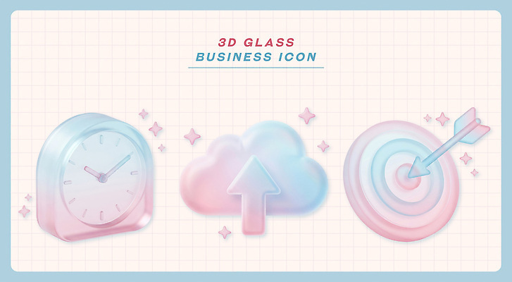 모양 PSD 아이콘 디자인 화살표 시계 컬러 백그라운드 비즈니스 유리 그래픽 3D아이콘 3D 목표 심플 이미지 컨셉 재질 디지털합성 파일형식