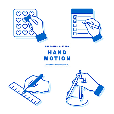 모양 교육 컨셉 문구용품 신체부위 파일형식 벡터 손 학습 하트 체크리스트 자 컴파스 포즈 기록 문서 준비 작업 도구 학생 손글씨 그림 디자인 리스트 목표 정리 일러스트 국내일러스트 AI파일