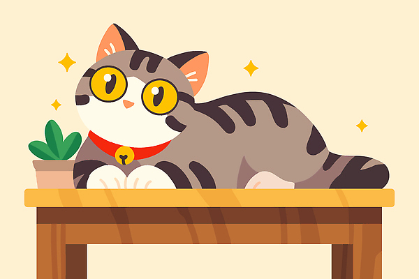 동물 감정 컬러 가구 컨셉 포유류 건물 라이프 반려동물 파일형식 벡터 고양이 탁자 식물 휴식 포즈 주택 귀여움 오브젝트 갈색 회색 즐거움 놀이 일상 국내일러스트 일러스트 AI파일