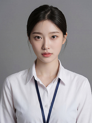 JPG 모델 편집이미지 직업 포즈 백그라운드 셔츠 넥타이 표정 사람 머리 카메라 회색 흰색 비즈니스우먼 소통 의료성형뷰티 편집실사 AI인물포토 AI콘텐츠 잡화 여자 컬러 컨셉 상의 비즈니스 신체부위 전자제품 직장인 CG 파일형식 AI포토