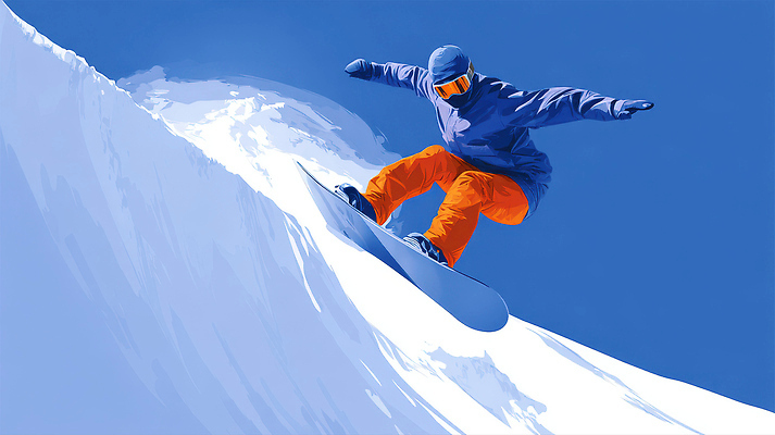 자연요소 계절 감정 날씨 겨울스포츠 건강 보드_스포츠 파일형식 스노우보드 겨울 산 스포츠 모션 사람 하늘 바람 즐거움 풍경 스키 운동 포즈 놀이 레저 환경 일러스트 국내일러스트 JPG