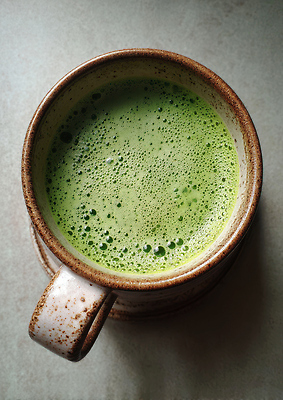 JPG 편집이미지 음료 음식 탁자 따뜻함 건강 컵 초록색 주방 식사 거품 카페 녹차 장면 말차 편집실사 AI포토 AI콘텐츠 식기 컬러 가구 차_음료 상점 CG 파일형식