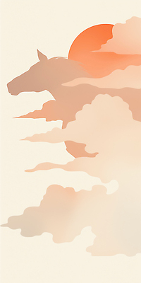 JPG 모양 동물 디자인 실루엣 예술 컬러 백그라운드 일러스트 자연 하늘 풍경 그래픽 태양 일몰 저녁 그림 이미지 초상화 환상 국내일러스트 병오년 붉은말 AI일러스트 AI콘텐츠 자연요소 컨셉 촬영기법 노을 말_동물 야간 생태계 파일형식 2026년