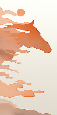 JPG 모양 동물 디자인 예술 컬러 백그라운드 일러스트 모션 자연 바람 그림자 풍경 표현 그림 흐림 창의성 국내일러스트 병오년 붉은말 AI일러스트 AI콘텐츠 자연요소 날씨 말_동물 생태계 파일형식 2026년