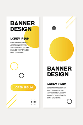 모양 템플릿 디자인 배너 배너템플릿 세로배너 선 컬러 텍스트 그래픽 노란색 공간 정보 원형 알림 레이아웃 직사각형 구성 웹배너 AI파일 도형 웹템플릿 세로 파일형식 벡터