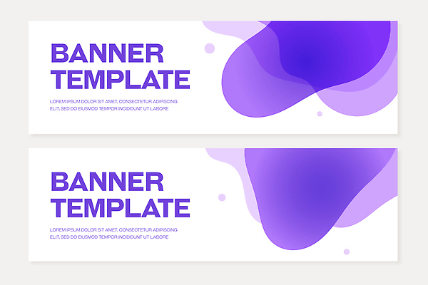 템플릿 디자인 배너 배너템플릿 가로배너 컬러 곡선 그래픽 디지털 보라색 도구 모던 구성 마케팅 창작 웹배너 AI파일 선 웹템플릿 가로 파일형식 벡터