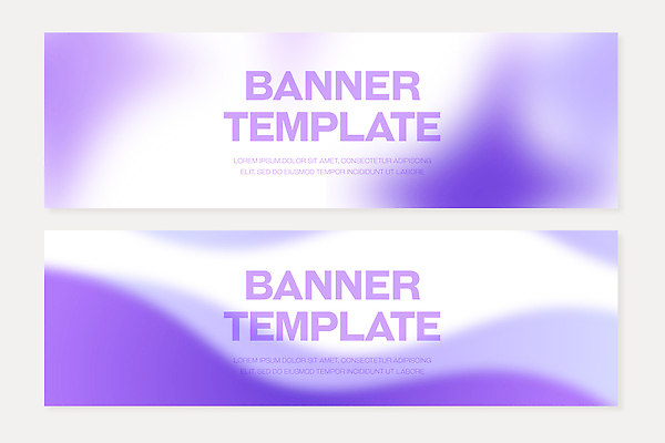 템플릿 디자인 배너 배너템플릿 가로배너 컬러 패턴 그래픽 보라색 크기 배열 알림 직사각형 마케팅 예시 웹배너 사용자 프로모션 AI파일 도형 웹템플릿 무늬 이벤트 가로 파일형식 벡터