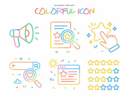 디자인 별 컬러 일러스트 손가락 모션 돋보기 그래픽 스피커 표현 검색창 국내일러스트 AI파일 자연요소 손 음향기기 파일형식 벡터