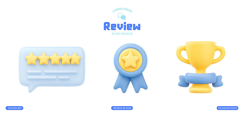 모양 PSD 편집이미지 디자인 별 컬러 성공 그래픽 세트 트로피 배지 평가 리뷰 표기 스타일 편집3D 자연요소 컨셉 3D 기록 상_우승 파일형식