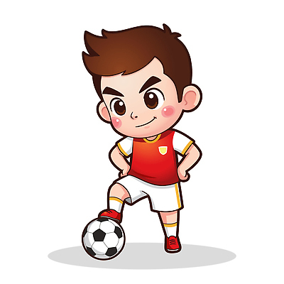 캐릭터 남자 감정 어린이 컨셉 관계 모션 놀이 건강 사람 구기 파일형식 벡터 소년 축구 공 운동 아기 스포츠 귀여움 즐거움 열정 공격 열심 게임 협력 친구 AI파일 일러캐릭터 일러스트