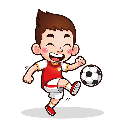 캐릭터 옷 남자 감정 어린이 관계 모션 표정 건강 사람 구기 파일형식 벡터 소년 축구 공 운동복 즐거움 스포츠 달리기 웃음 놀이 취미 친구 운동 연습 기쁨 패스 AI파일 일러캐릭터 일러스트