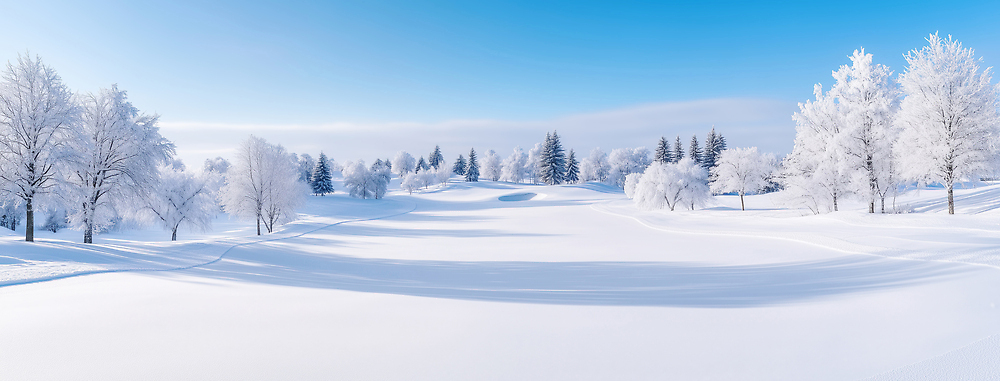 JPG 나무 편집이미지 겨울 골프장 자연 하늘 날씨 풍경 햇빛 얼음 고요 공간 시간 차가움 숲 평원 편집실사 AI포토 AI콘텐츠 자연요소 식물 계절 골프 스포츠시설 태양 CG 생태계 파일형식