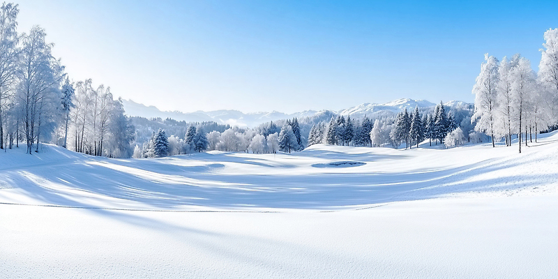 JPG 나무 편집이미지 스포츠 겨울 골프장 자연 하늘 풍경 야외활동 환경 얼음 고요 언덕 편집실사 AI포토 AI콘텐츠 자연요소 식물 계절 골프 스포츠시설 CG 생태계 파일형식