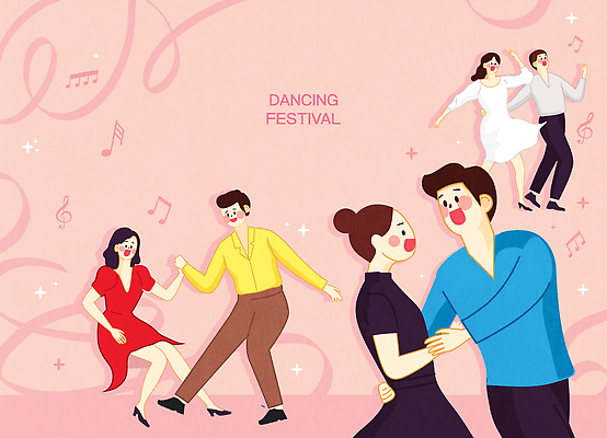감정 다수 컨셉 관계 문화예술 사람 이벤트 파일형식 벡터 춤 축제 여러명 음악 모션 기쁨 모임 파티 즐거움 흥미 문화 공연 소통 컬러 디자인 그림 친구 국내일러스트 일러스트 AI파일 새해